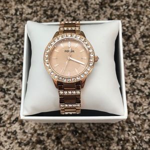 Fossil Rose Gold Watch